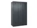 locker voor scheiding van kleding,HxBxD 1850x1200x500mm,3vak