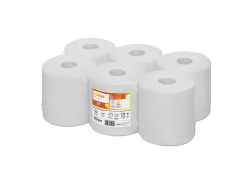 Poetsrol Satino 306991 Midi 1-Laags 300 Meter 6 Rol