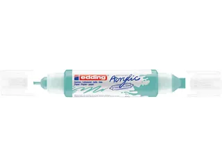 Acrylmarker edding e-5400 3D double liner opulent turquoise - 1