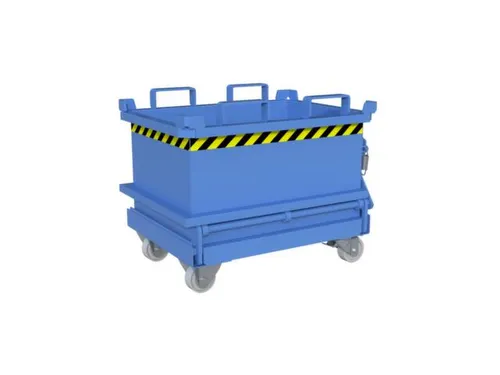 mini-bodemklepcontainer,HxLxB 625x600x800mm,0,13m³,inrijbeugel,staal