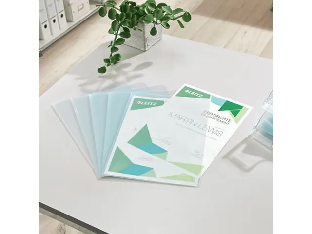 L-map Leitz 4153 premium A4 0.15mm PVC glashelder