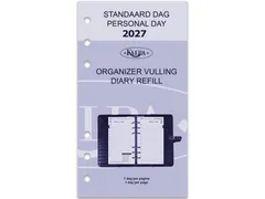 Agendavulling 2027 Kalpa Personal 1dag/1pagina