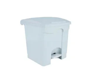 Contitop,afvalbak met pedaal 30L wit - 2