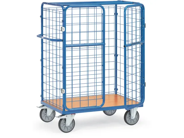 Pakketwagens Dubbele Vleugeldeuren 8482-3 Draadgaas 600kg 1000x700mm