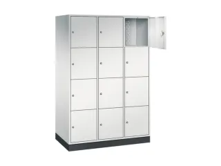 grootvolume-lockersysteem,RAL 7035,HxBxD 1950x1220x600mm,3x4vakken - 1