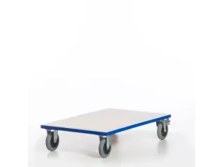 platformwagen,draagverm. 600kg,laadvl. LxB 1200x800mm,houtplaat - 5