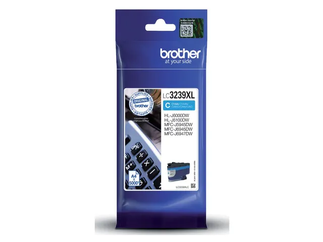Inktcartridge Brother LC-3239XL blauw HC