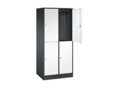 grootvolume garderobekast,HxBxD 1950x820x600mm,2x2vak.,vak B 360mm