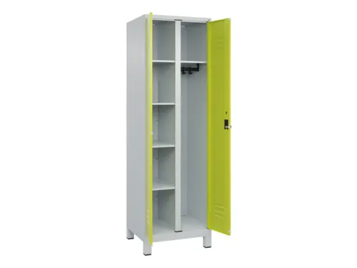 wasgoedverdeelkast,HxBxD 1950x600x500mm,vak B 300mm,draaigrendel