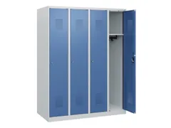 schoollocker,HxBxD 1530x1200x500mm,4vak,vak B 300mm,cil.-slot