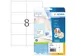 HERMA 5062 Premium etiketten A4 105x74mm Wit 200 stuks