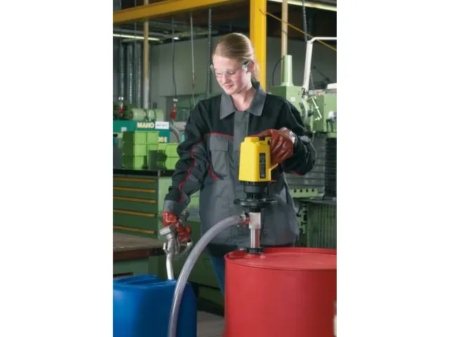 Vatpomp Set Aluminium Minerale Oliën Dompeldiepte 1000Mm Slang Pvc