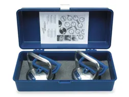 Zuigheffer Draagvermogen 30kg 1 Zuigschaal Aluminium Romp