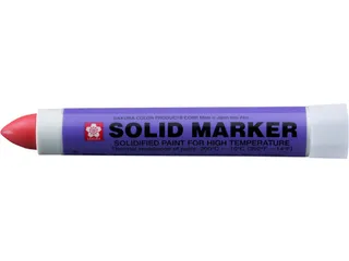 merkstift Solid Marker rood brede punt - 3