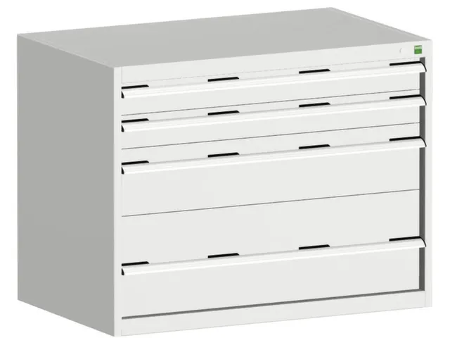 ladekast,HxBxD 800x1050x650mm,4lade(n),lade voor normale belastingen