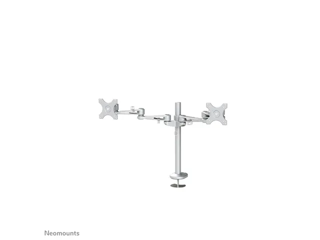 Support écran Newstar D935dg 2x10-27 Inch Sur Pied Argent