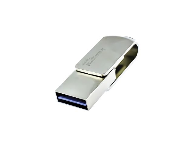 INTEGRAL Clé USB-C et USB-A 3.0 Dual – 16Go – Gris