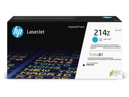 W2141Z HP 214Z CLJ toner cyan UHC 26.000