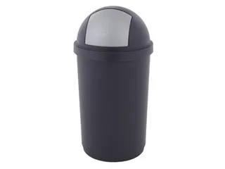 Push Bulletbin 50 Liter Afvalbak - 1