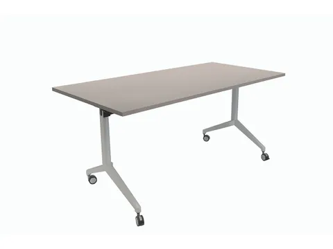 Schaffenburg Klaptafel 180x80cm Blad Lichtgrijs 25mm Frame Alu