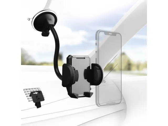 Support smartphone Hama 2-en-1 pour voiture