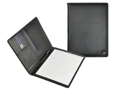 DESQ Conferentiemap A4 Leer Inclusief Schrijfblok 20 vel