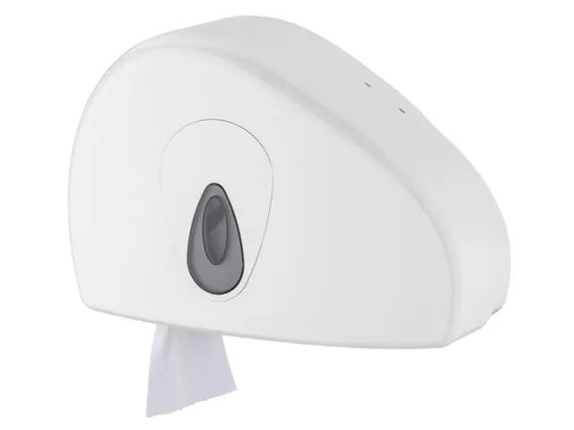 Toiletpapier Dispenser Wit Voor Mini Jumborol Toiletpapier