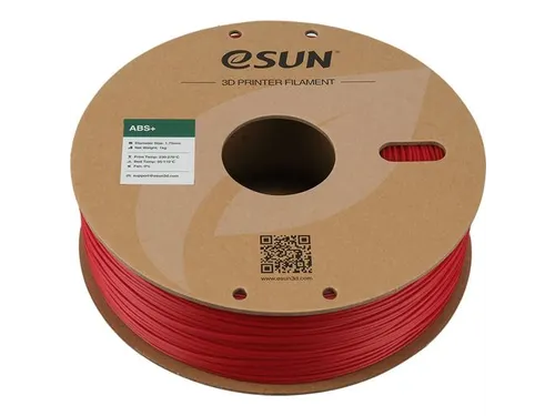 eSUN 3D printer Filament ABS+ 1,75mm Brandweerwagen rood 1kg