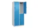 dubbeldekse locker,HxBxD 1850x800x500mm,2x2vak.,vak B 400mm