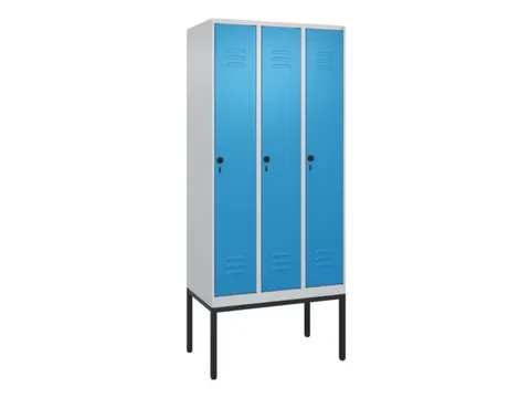 locker voor scheiding van kleding,HxBxD 2120x900x500mm,3vak