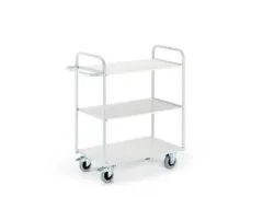 dossierwagen,draagverm. 150kg,3etage(s),laadvl. LxB 1000x500mm,RAL7035