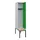 locker met bank,HxBxD 2120x400x815mm,1vak,vak B 400mm,cilinderslot