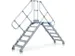 passerelle,estrade H 2,36m,2x11marches,marches l 600mm,inclinaison 45