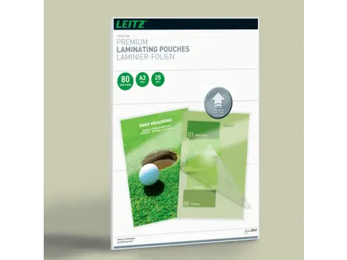 Lamineerhoes Leitz ILAM A3 2x80 micron hoogglans 25stuks