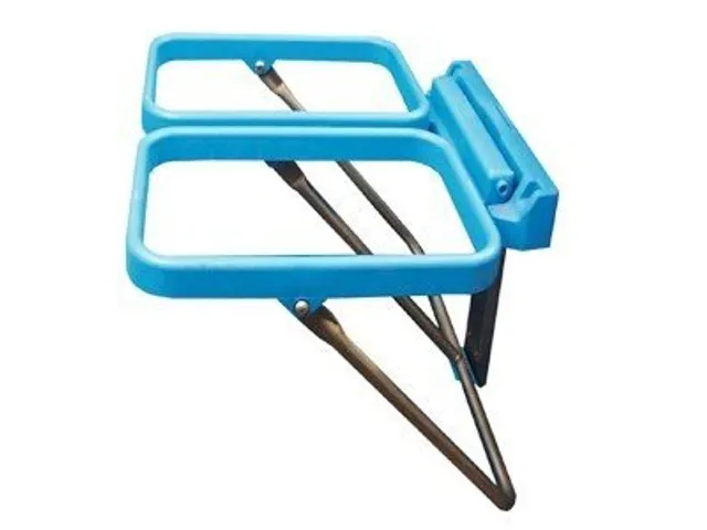 Afvalzakhouderbevestiging 2x70L Opklapbaar Blauw