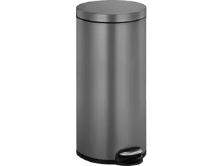 Serene Pedaalemmer 30 Liter Platinum RVS - 1