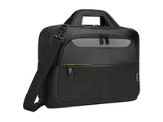 OUTLET Citygear 12-14 Inch topload Laptoptas Zwart Polyester