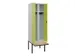 locker voor scheiding van kleding,HxBxD 2120x600x815mm,2vak