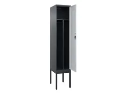 locker voor scheiding van kleding,HxBxD 2120x400x500mm,1vak