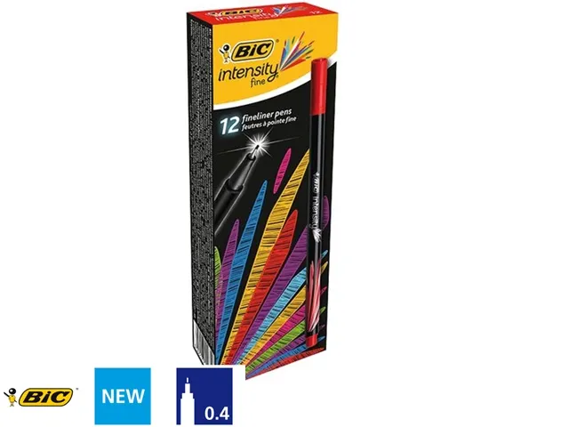 Fineliner Bic Intensity fijn rood