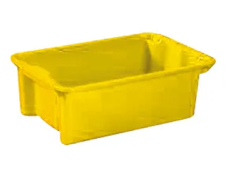 Draaistapelbak Pp Hxlxb 202X590X380Mm 34L Geel - 2