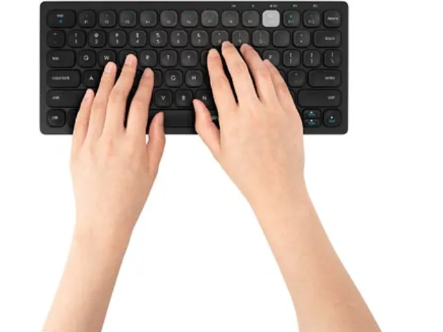 Dual draadloos compact toetsenbord, azerty