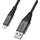 OtterBox Premium Datatransferkabel Lightning naar USB-A 1m zwart