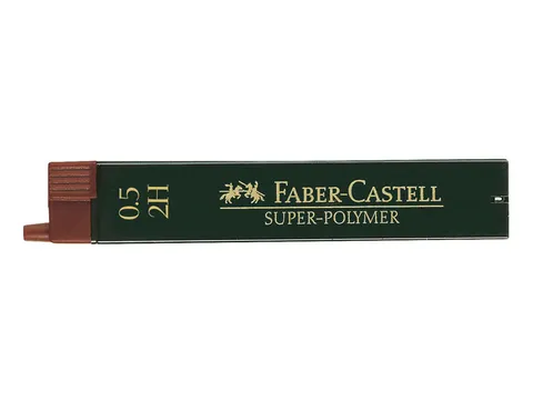 Potloodstiftjes Faber-Castell Super-Polymer 0,5mm 2H