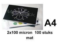 Lamineerhoes Gbc A4 100 Micron Mat