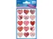 Effectfolie Z-design Creative pakje a 1 vel hartjes rood/ roze