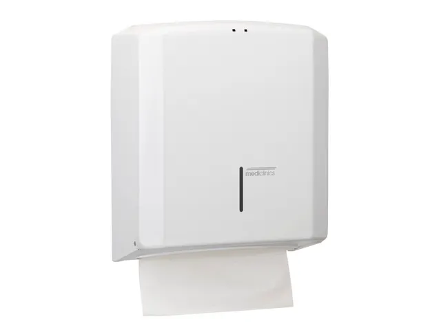 Handdoekdispenser Wit C-vouw Z-vouw