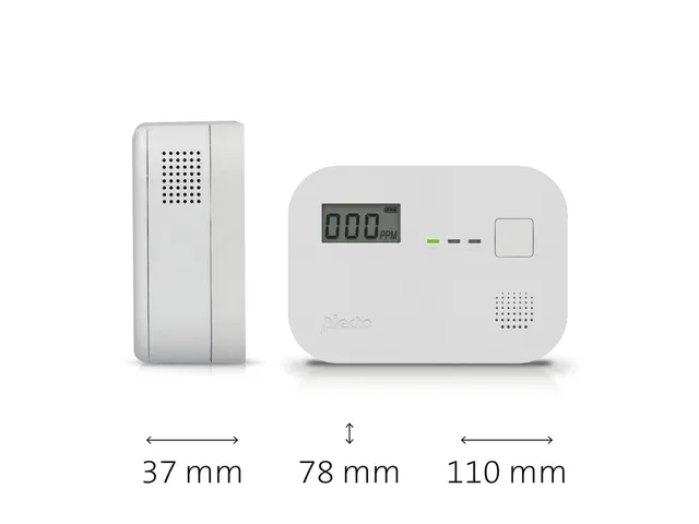 Koolmonoxidemelder Alecto 10 jaar sensor wit