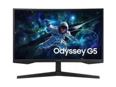 27 Inch Odyssey G5 G55C QHD 165Hz Curved Gaming Monitor
