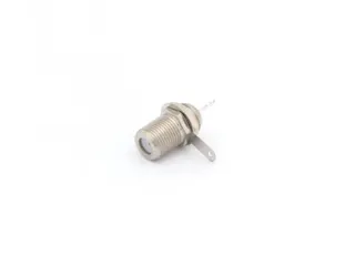 Vrouwelijke F Inbouwbus - Bulkhead Met Ring En Moeren - 1